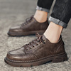 Martens, low work casual footwear for leather shoes English style, 2022 collection