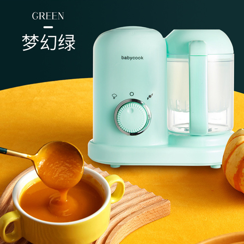 宝宝辅食机多功能蒸煮搅拌一体婴儿辅食机食物研磨器料理绞肉机|undefined