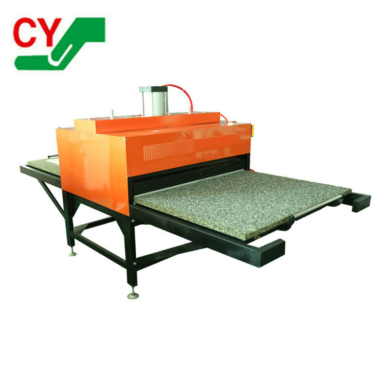 Máquina automática de transferencia por sublimación de doble estación Máquina de impresión de gran formato Máquina de transferencia térmica de doble estación neumática grande