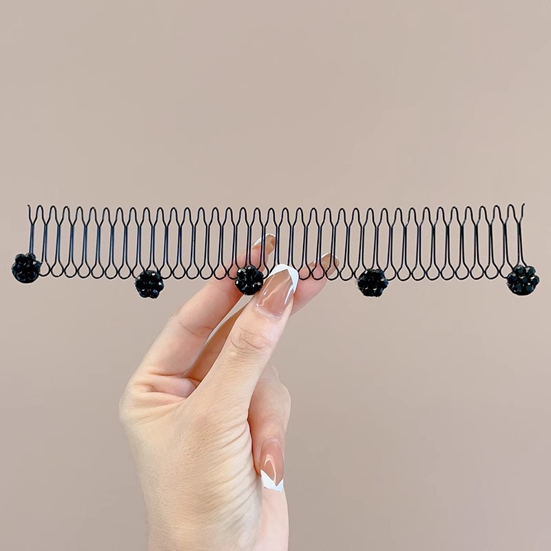 Camellia pin de cabello roto acabado de cabello artefacto invisible pin de cabello para mujeres 2025 nuevo toque de cabello de cabello de cabeza