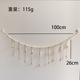 18 clips, free traceless nails and sticky hooks