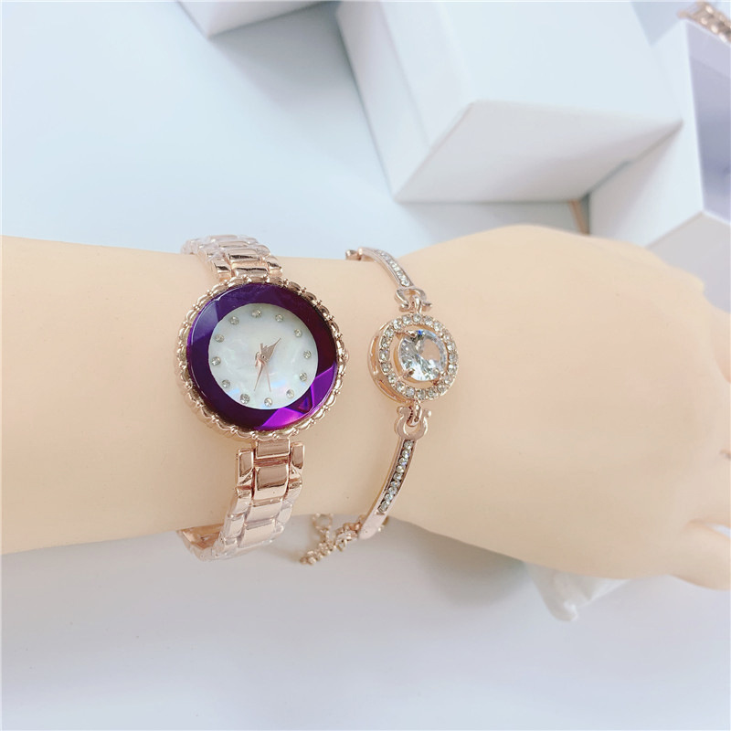 Mode Géométrique Boucle Déployante Simple Quartz Femmes De Montres display picture 9