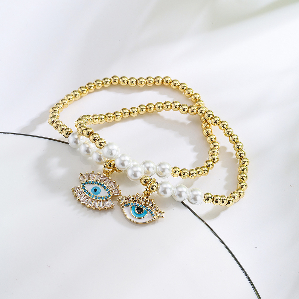 Lucky Evil Eye Red String Bracelet Protection Jewelry Minimalist_voghion.com