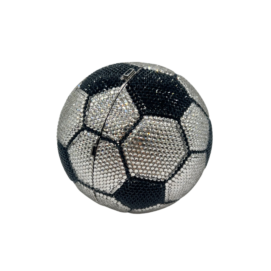 Shone bolsa de embrague, banquete transfronterizo, cena de fútbol con diamantes de lujo, bolsa de mano de diamantes para mujeres.
