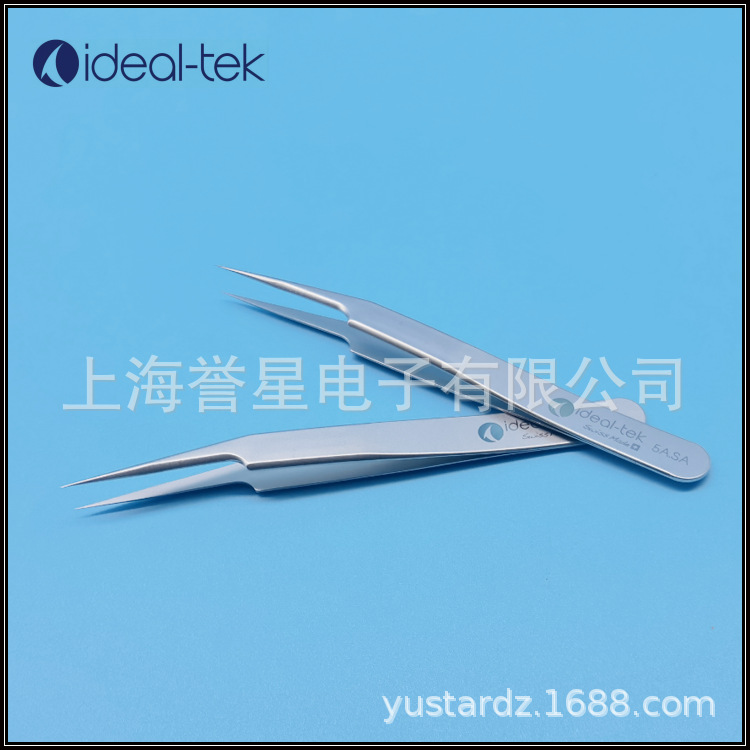 IDEAL-TEK 弯尖镊子 5A.SA