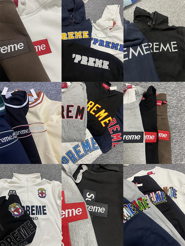 24FW Arc Crewneck Hooded Sweatshirt美式街头潮牌字母刺绣卫衣|undefined