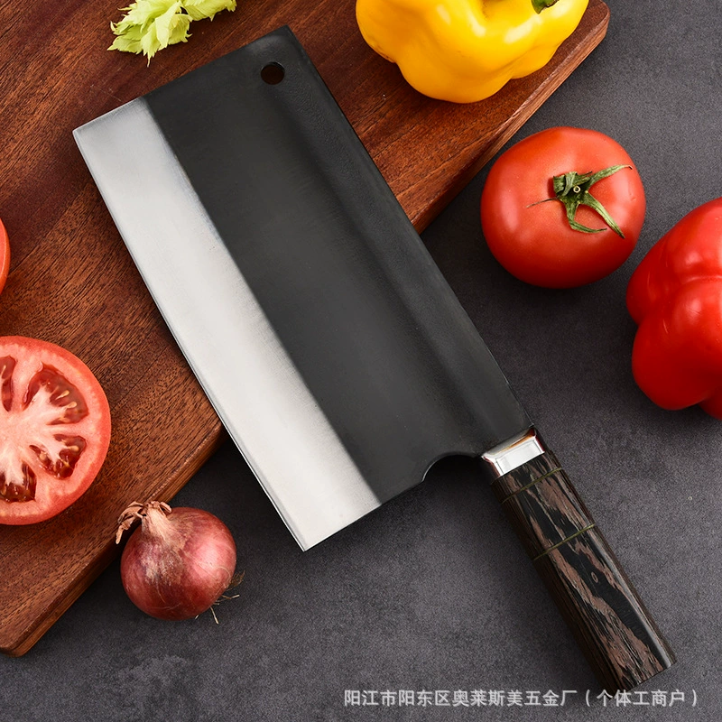 Шеф дом куриное крыло деревянная рукоять острый кромка ковка утолщение резак костей рез резать курицу утку рыбу нож