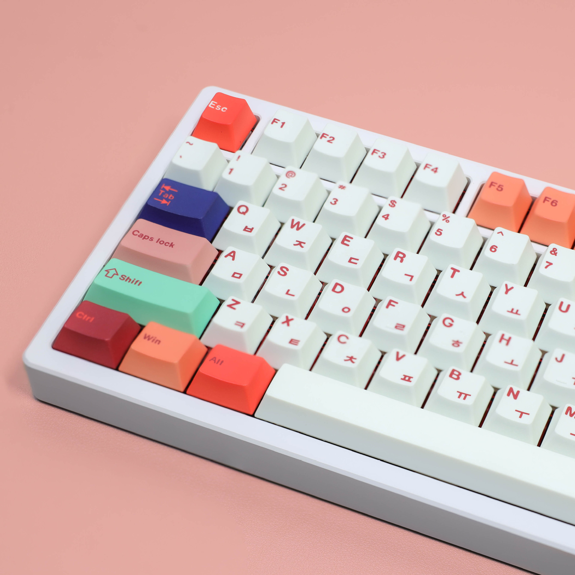 Набор PBT колпачков для клавиш NCD Dye-Sub (143 клавиши, Cherry Profile)