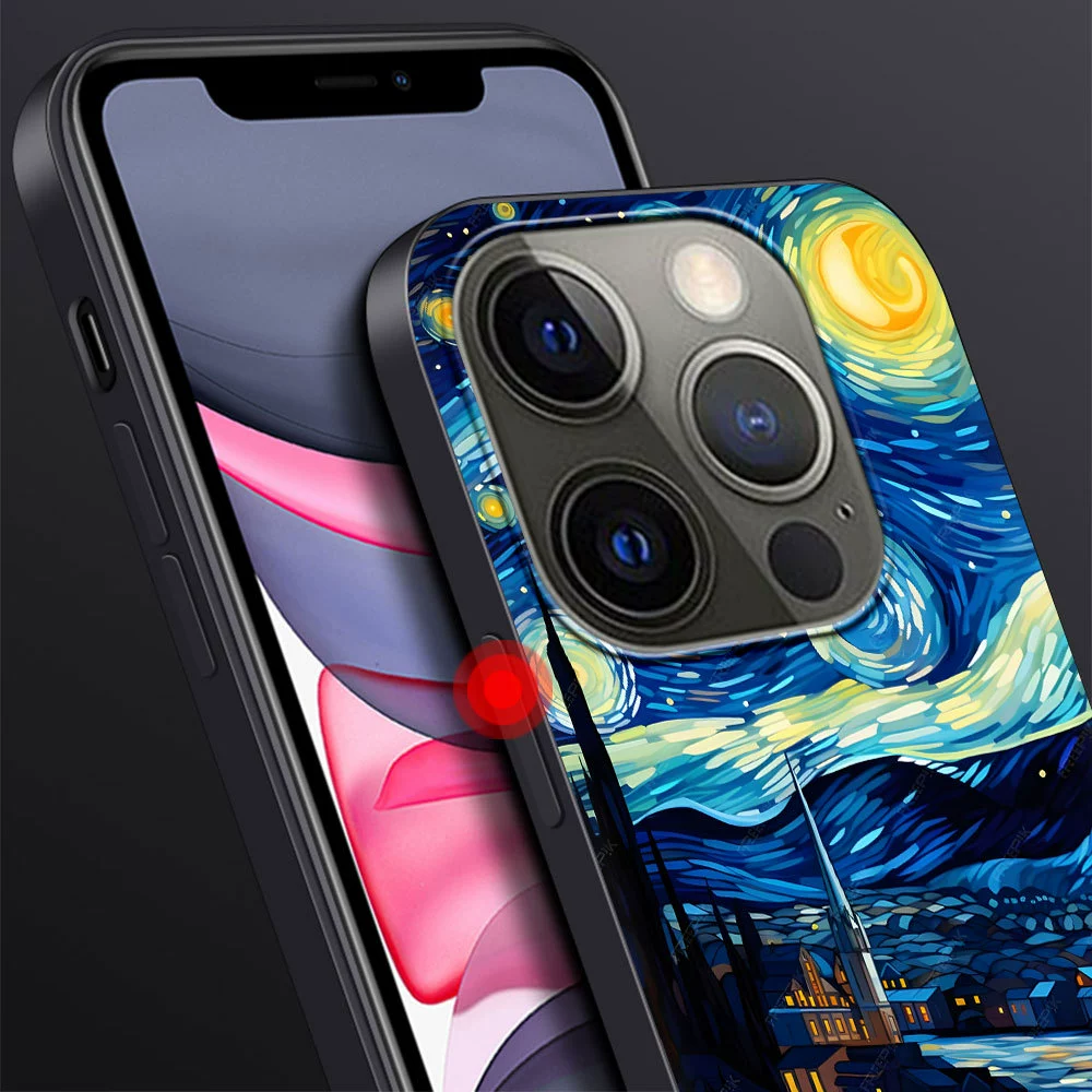 Apple, совместимая чехол для телефона, звездное небо, iPhone 14, 2020