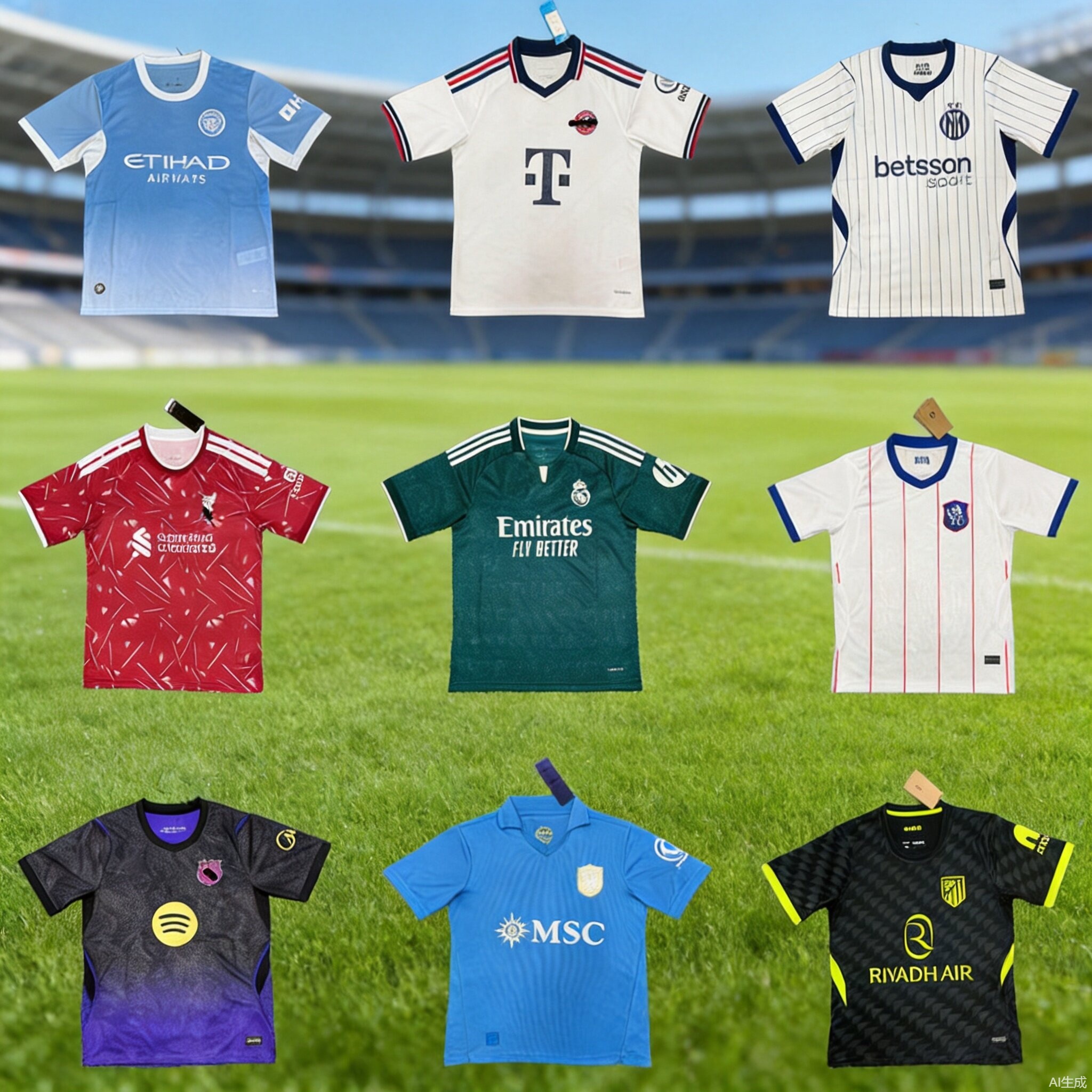 2627 Season Football Jersey Arsenal Shirt Brazil Chelsea Inter Milan Atletico Madrid Quick-Dry Breathable Thai Fan Version