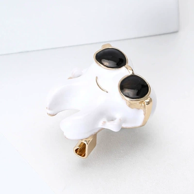Yaxa sancaqları Sunglasses Teeth Brooch Personalized