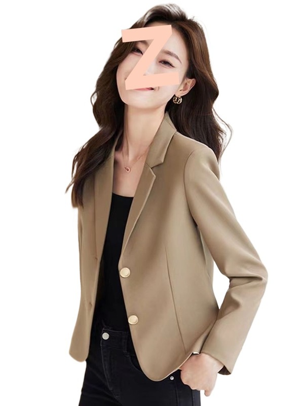 小个子短款西装外套女2025秋季新款时尚气质小西服设计感小众上衣|undefined
