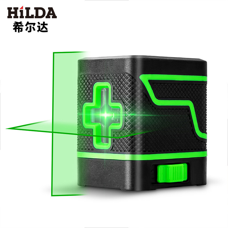 便携迷你小型 激光红外线水平仪绿光2线投线仪高精度平水仪强光