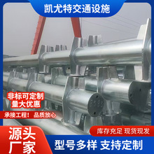 交通标志杆L杆F杆监控立杆 不锈钢标志牌杆件道路八角杆