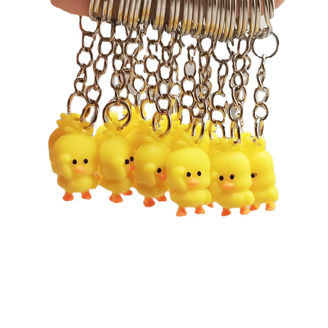 B.Duck, мультяшный маленький брелок с аксессуарами, интернет-хит, 2.5 см, утка, подарок на день рождения, для импорта