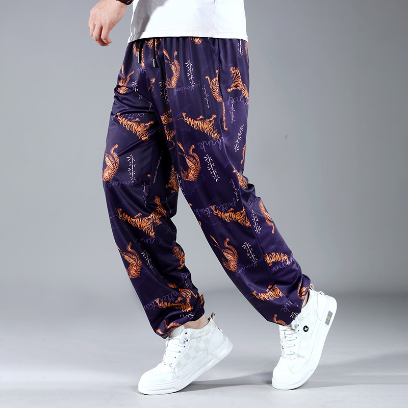 Summer trousers for leisure, oversize