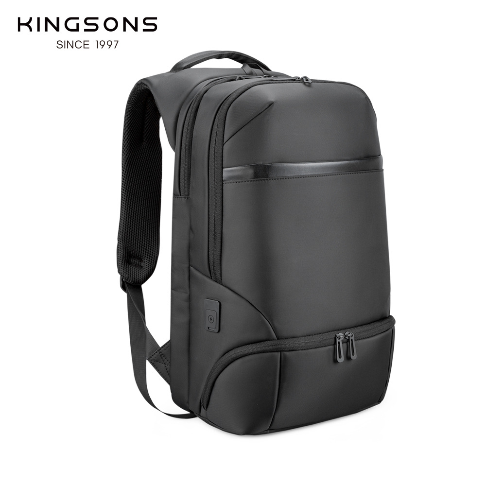 Men's Expandable Travel Backpack With Shoe Compartment For Business_voghion.com