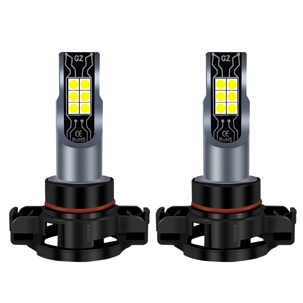 2026 Cross-border New Product Car LED Fog Lights Headlights H11 H7 9005 9006 12smd LED Bulbs