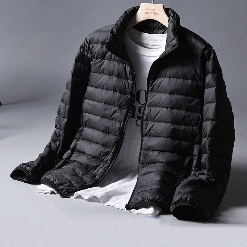 Пальто сломанного размера, Мужское пальто, тонкая супер толстая пуховая одежда, новое зимнее хлопковое пальто Pinghu
