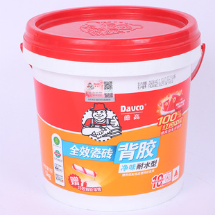 Degao 5kg Small Barrel Tile Adhesive Wholesale Indoor Wall Odor-Free and Water-Resistant Full-Effect Strong Adhesive Single Component