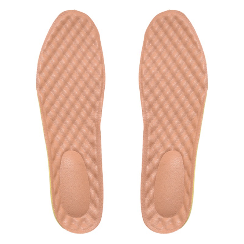 Fábrica en stock al por mayor pu masaje deportes plantilla alta absorción de choque elástico suave inferior zapatos casuales corriendo baloncesto plantilla al por mayor