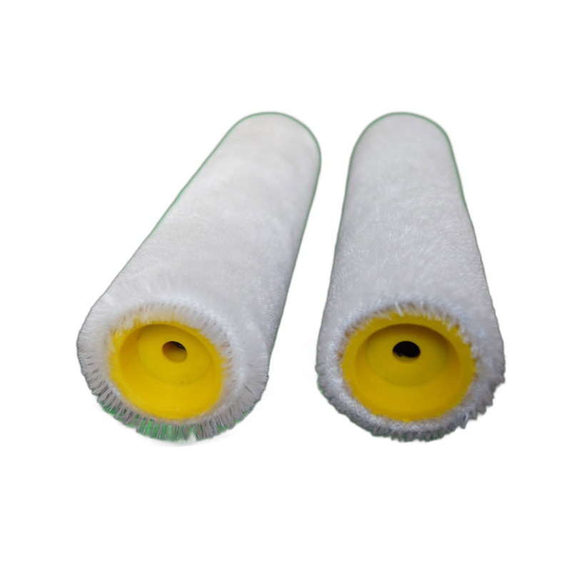 Cepillo de rodillo de revestimiento de pared de 7 pulgadas Cepillo de rodillo de barro de fibra de terciopelo Construcción Huade Haojia Decoración Herramientas de estilo europeo