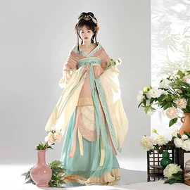 汉服套装;马面裙;童汉服