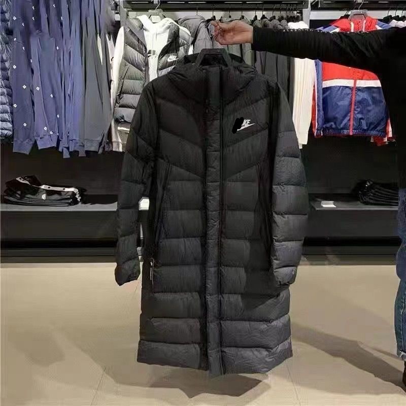 体育体院冬训羽绒大衣棉服过膝长款训练防风男女保暖运动加厚冬季