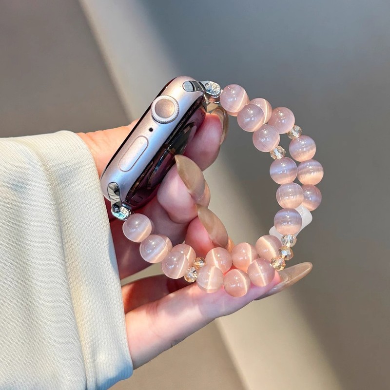 Huawei 社の時計 Fit4 ストラップ新しい Fit3 グレープパープル Fit2 キャットアイ 4Pro ビーズ新しい女性の夏に適しています|undefined
