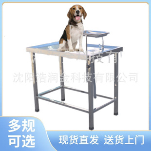 Spot Wholesale Stainless Steel Small Animal Dissection Table, Mouse and Rat Operating Table, Cat and Dog Pet Corpse Cleaning Table