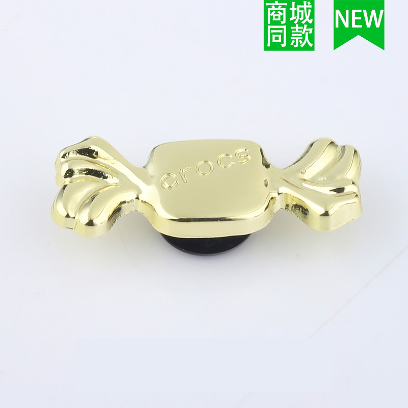 2023 nuevo centro comercial mismo estilo metal agujero zapatos hebilla zapato flor DIY rhinestone tridimensional zapato hebilla Accesorios al por mayor