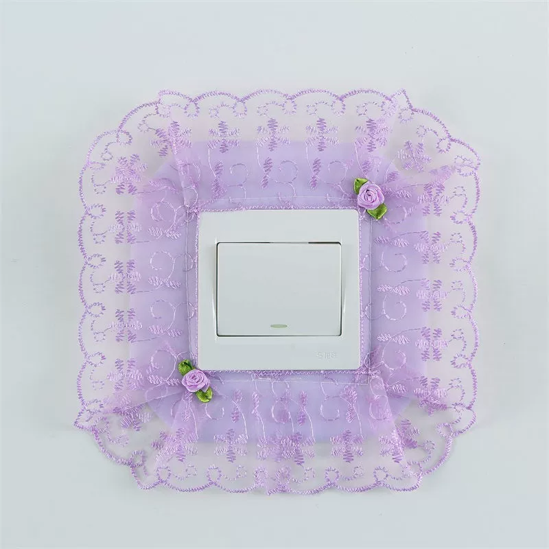 Cloth, switch key, creative protective case on wall