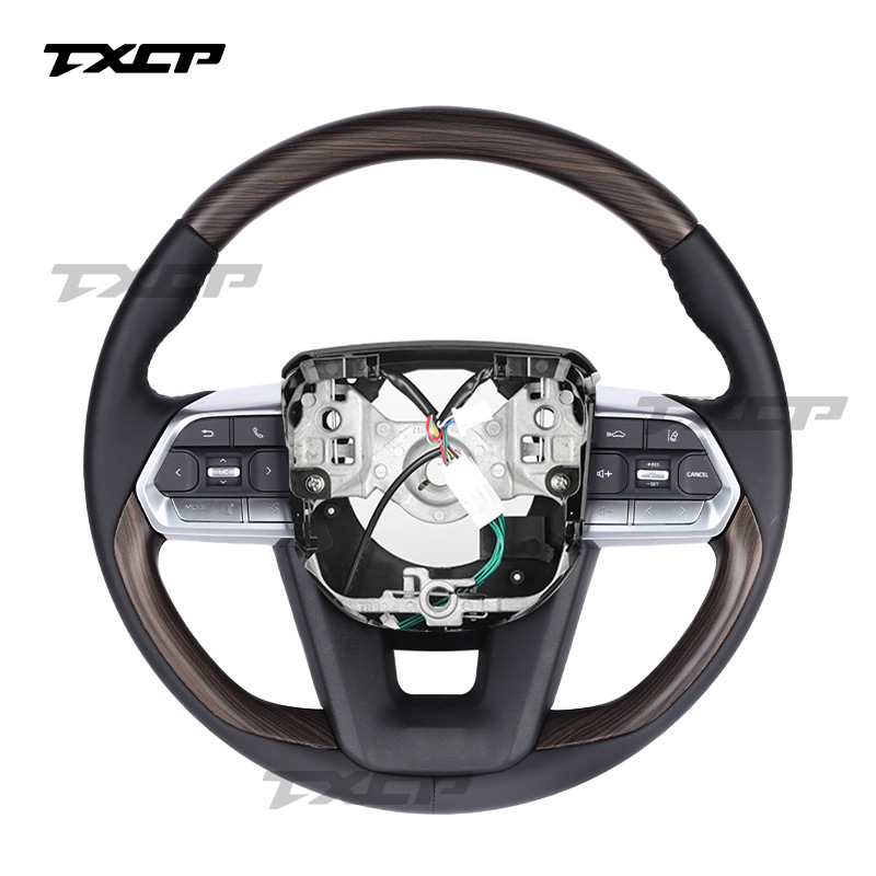 Suitable for Toyota Land Cruiser LC300 LC200 LC250 GR upgraded walnut wood steering wheel