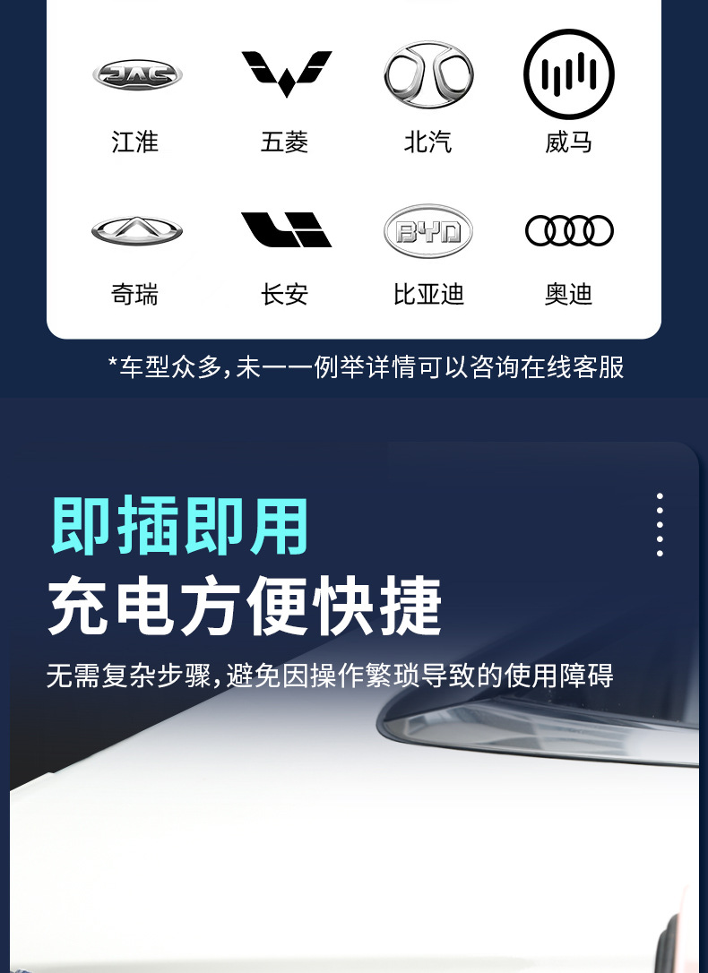 New Energy Ac Charging Pile 7Kw National Standard Universal 32A Charging Gun Household Byd Tesla Factory Direct Sales