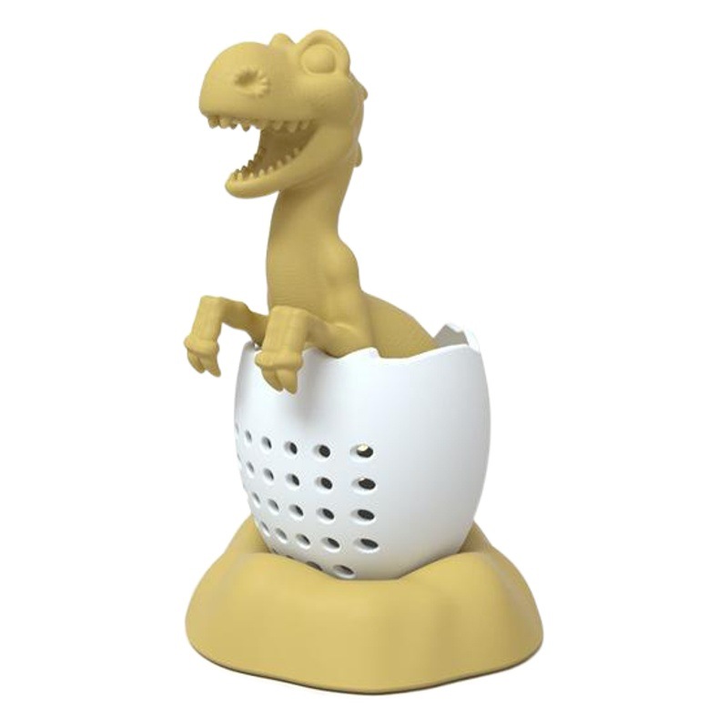 Jurassic Dinosaur Baby Tetera con fugas de té Separación de té Creative Tyrannosaurus Rex Filtro de té Juego de té