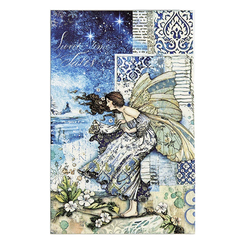 Ян Цзи Роза Усадьба серия ручной счет материал блокнот Ретро элемент коллаж DIY декоративная бумажная подложка 8