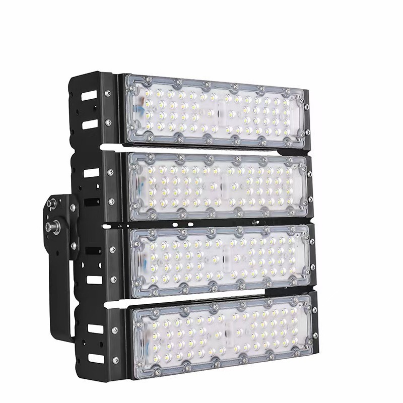 Lámpara de luz LED al aire libre lámpara especial de campo de campo módulo negro lámpara de túnel 50W100W150W200W250W300W400W