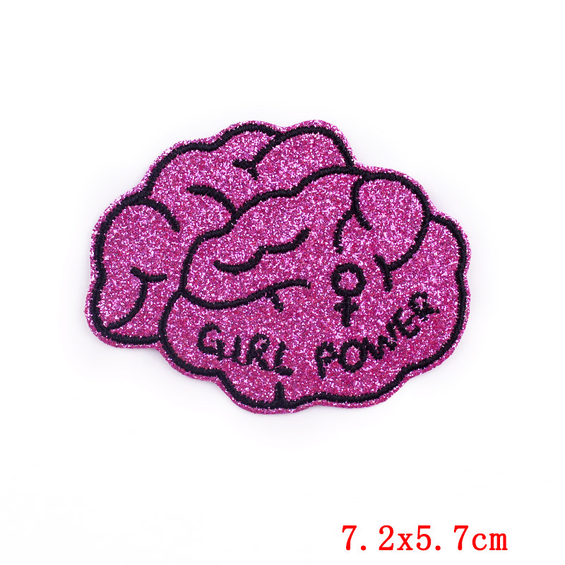 1 Piece Simple Style Letter Black Clothing Columbia Sticker Patches display picture 5