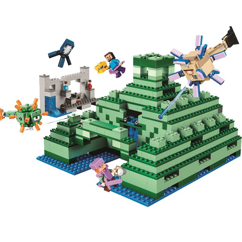 Конструктор совместимый с LEGO Ocean Monument, 1 134 детали, подводные фигурки