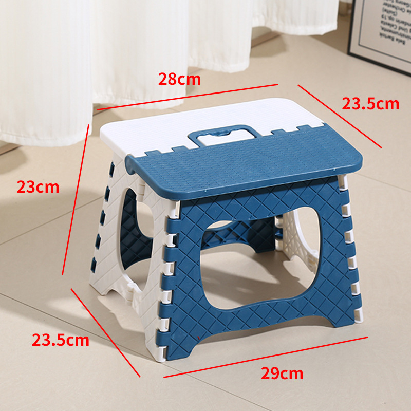 Taburete plegable telescópico, portátil para camping y viajes