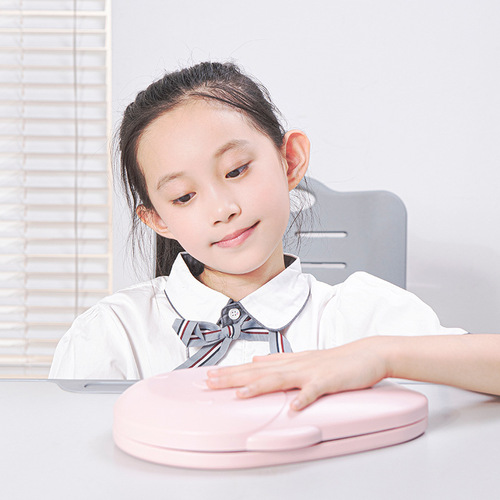 Gold three-speed nap pillow for primary school students, portable folding nap pillow, children's nap pillow, nap pillow