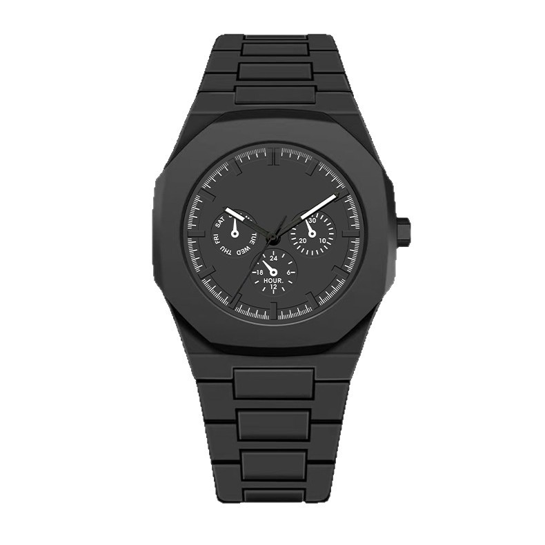 Reloj de negocios resistente al agua de alta gama, sudeste asiático, Oriente Medio, estilo explosivo, reloj de cuarzo árabe de plástico, cabello lacio de fábrica