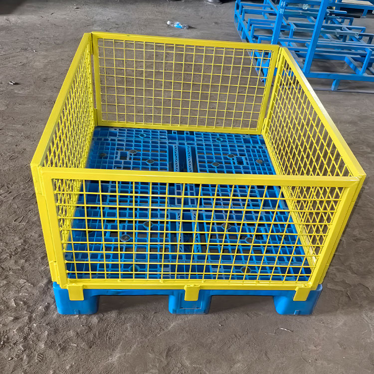 网格围栏销售 仓储笼厂家供应折叠式可拆卸网格护栏 量大优惠