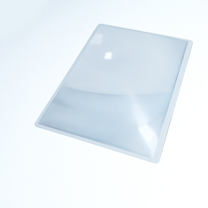 297*210 ミリメートルフレネルレンズ 3 倍 A4 サイズ PVC ハンドヘルド読書拡大鏡フルページ HD アンプ|undefined