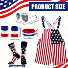 O 20912 American Flag Couple Summer Overas ����������