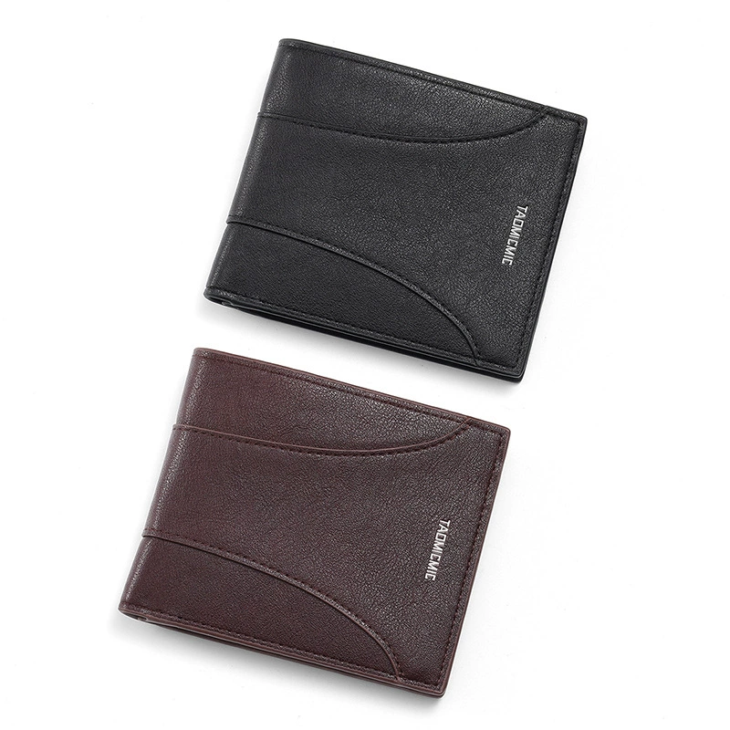 (Cross-border trading), polyurethane short ultra thin wallet, card holder
