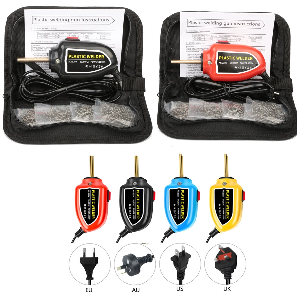 Трансграничные горячие продажи Автомобильный бампер ремонт пластиковый сварочный аппарат пластиковый инструмент для ремонта пластиковый сварочный аппарат