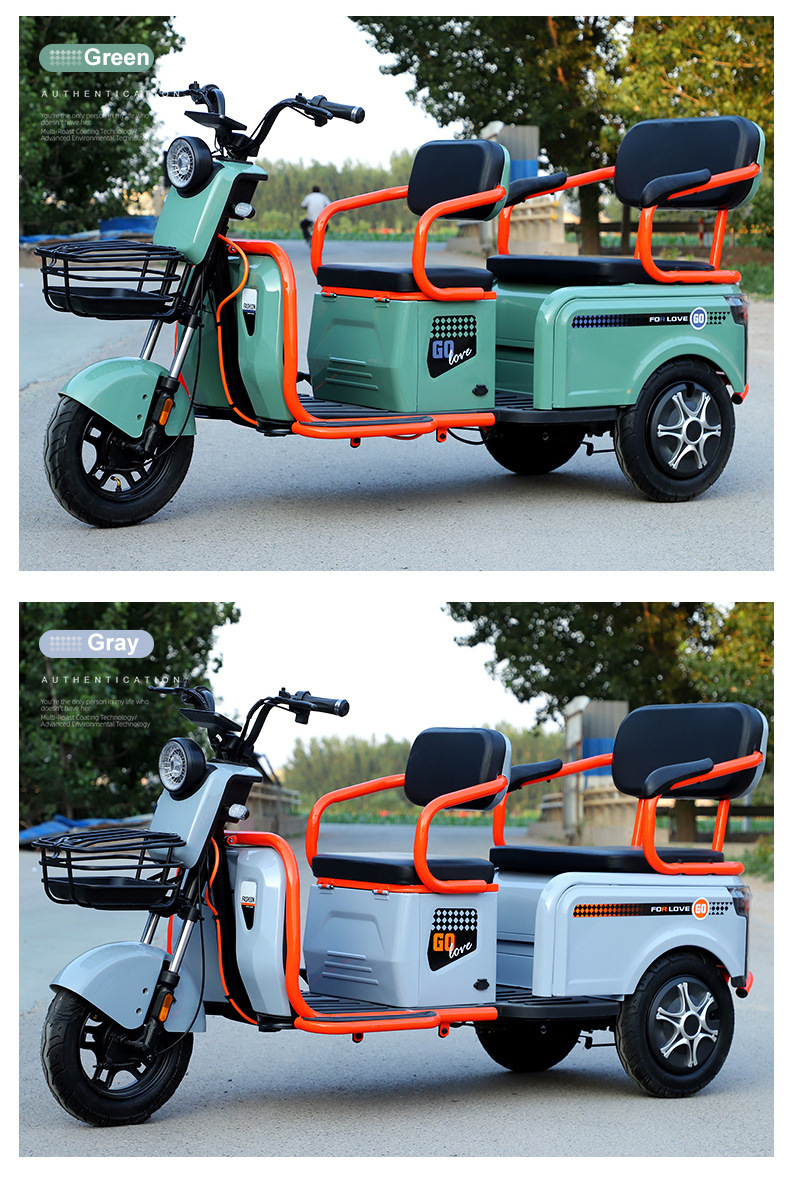 Mobility Scooter Customizable Logo Electric Tricycle