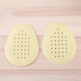 加厚前掌垫米黄色半码垫4D高弹硅胶乳胶鞋垫高跟鞋防滑