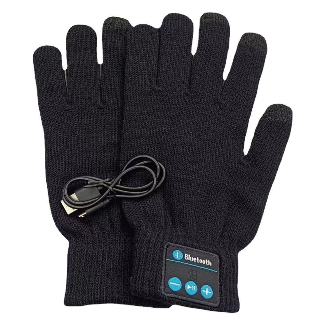 Pantalla táctil Bluetooth inalámbrico inteligente Bluetooth guantes auriculares música dual-frecuencia audio teléfono contestador guantes al por menor